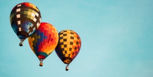 3 Hot Air Balloons