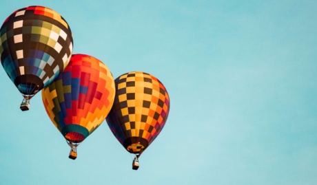 3 Hot Air Balloons